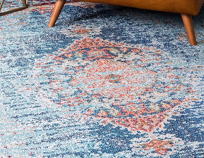 Unique Loom Outdoor Solid Collection Area Rug - Image 6