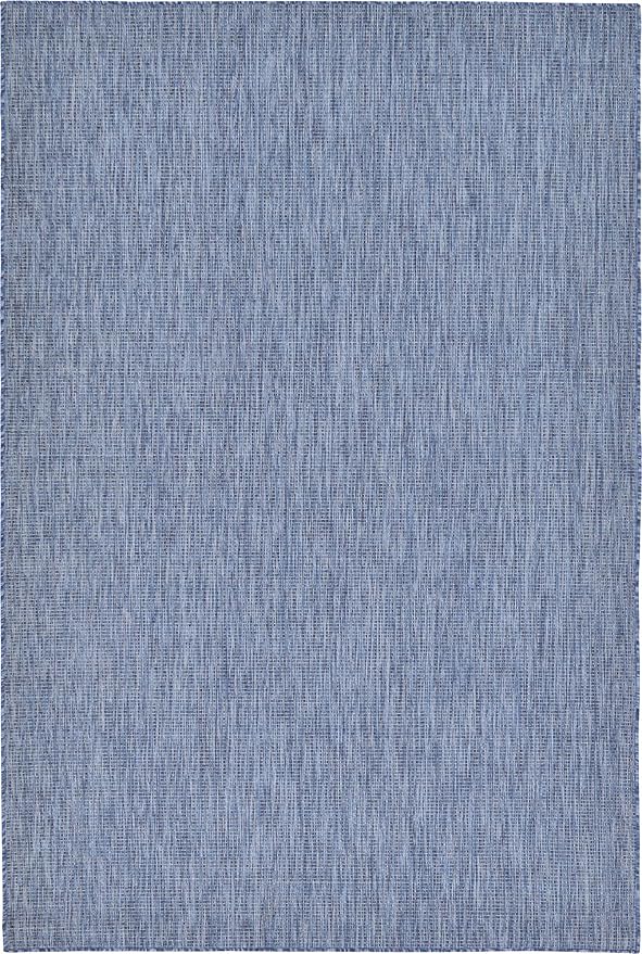 Unique Loom Collection Casual Transitional Solid Heathered Indoor/Outdoor - Image 4