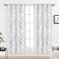 DriftAway Tree Branch Blackout Curtains Double Layer 63 Inches Long by DriftAway