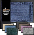 GORILLA GRIP 100% Waterproof All-Season WeatherMax Doormat 35x23, US Designed by GorillaGrip