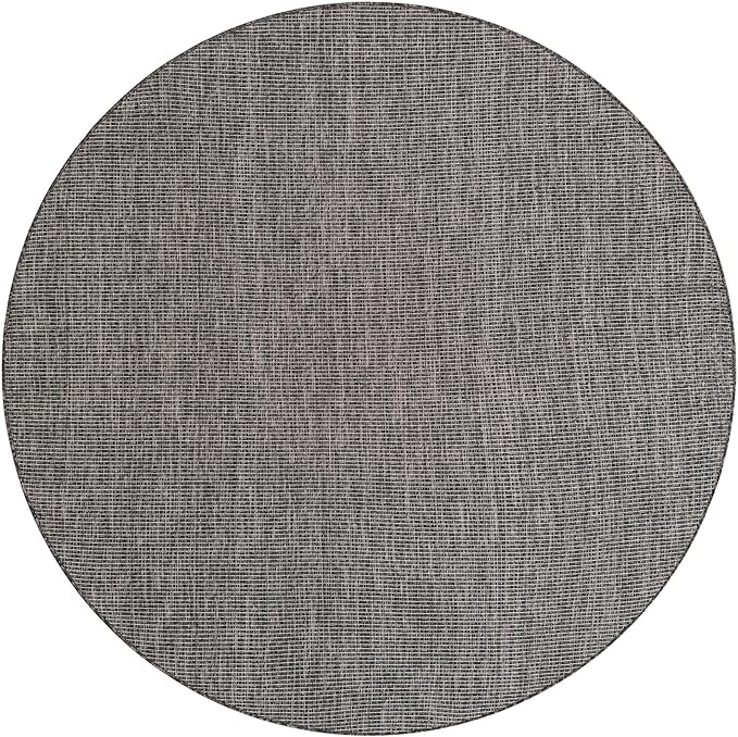Unique Loom Outdoor Solid Collection Area Rug - Image 3