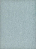Unique Loom Collection Casual Transitional Solid Heathered Indoor/Outdoor by UniqueLoom