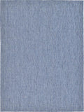 Unique Loom Collection Casual Transitional Solid Heathered Indoor/Outdoor by UniqueLoom