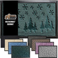 GORILLA GRIP 100% Waterproof All-Season WeatherMax Doormat 35x23, US Designed by GorillaGrip