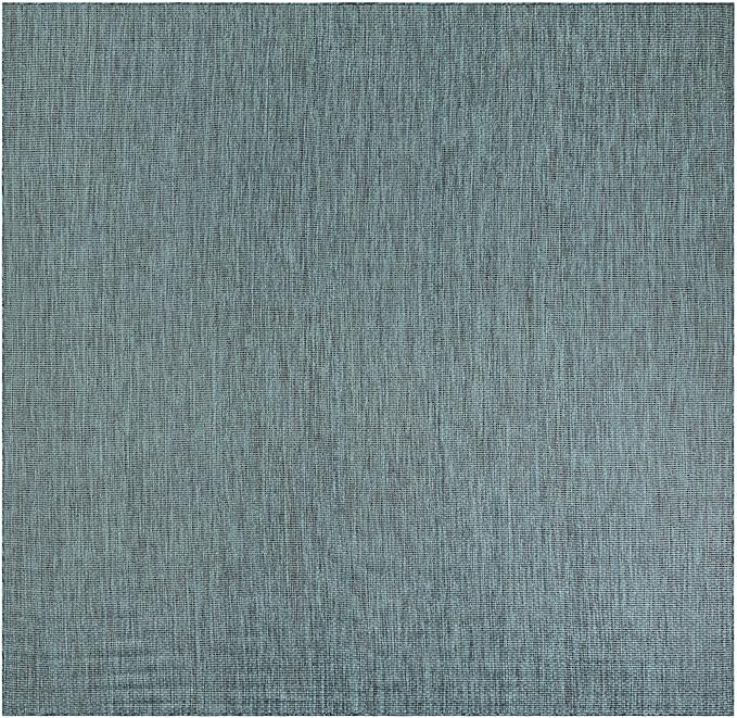 Unique Loom Outdoor Solid Collection Area Rug - Image 2