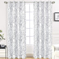 DriftAway Tree Branch Blackout Curtains Double Layer 96 Inches Long by DriftAway