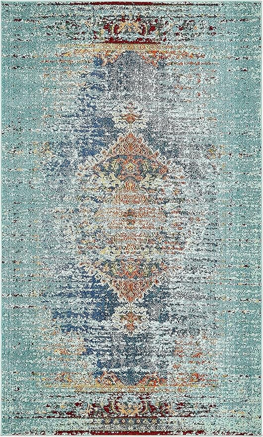 Unique Loom Outdoor Solid Collection Area Rug - Image 12
